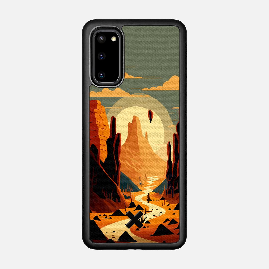 Terra Case for the Samsung Galaxy S20 featuring a UV Printed Cotton Canvas backer with the Keyway X Mark#Phone Model_Galaxy S20