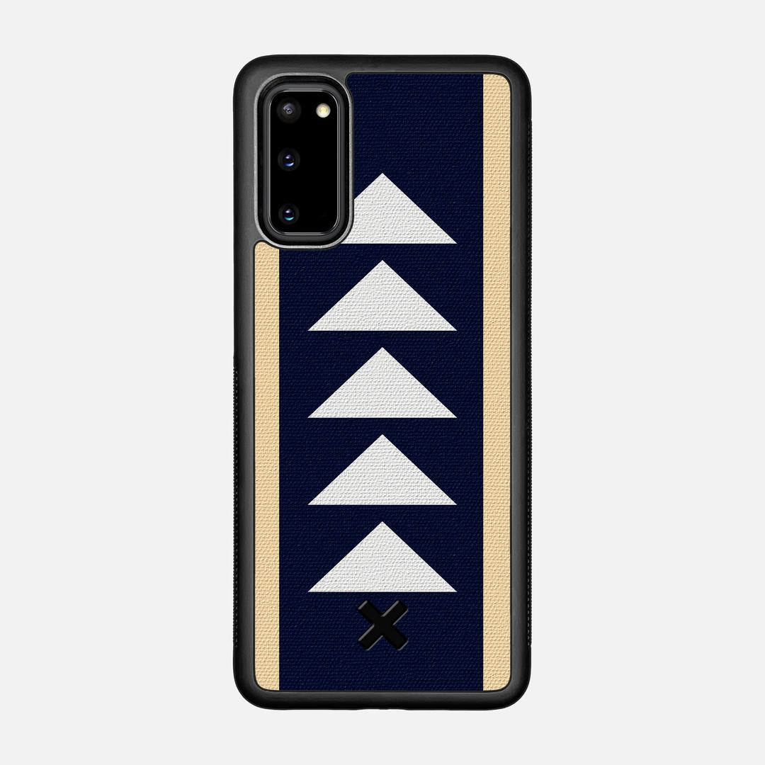 Track Case for the Samsung Galaxy S20 featuring a UV Printed Cotton Canvas backer with the Keyway X Mark#Phone Model_Galaxy S20