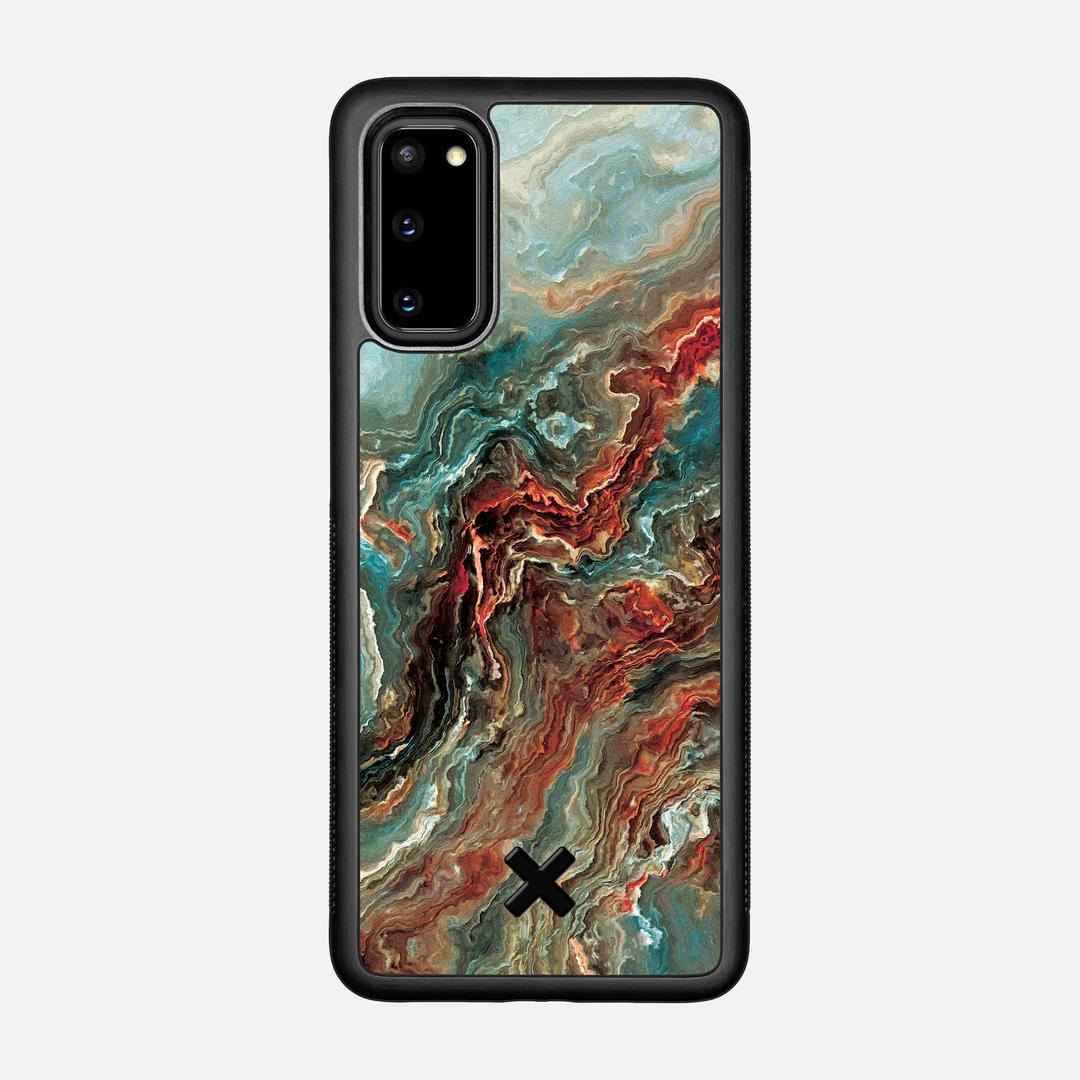 Verona Case for the Samsung Galaxy S20 featuring a UV Printed Wenge Wood backer with the Keyway X Mark#Phone Model_Galaxy S20