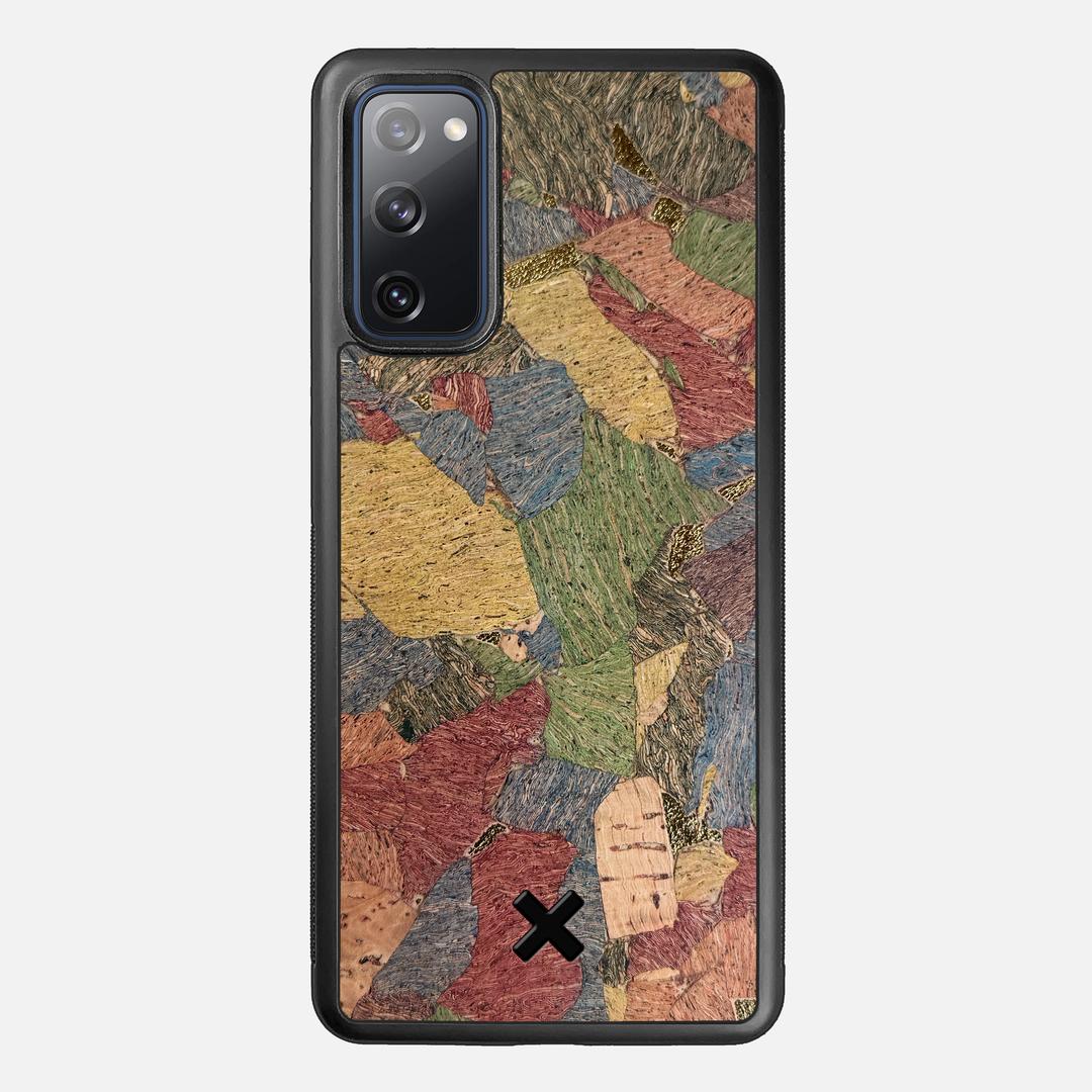Terrazzo Cork Case for the Samsung Galaxy S20 FE featuring a Genuine Cork backer with the Keyway X Mark#Phone Model_Galaxy S20 FE
