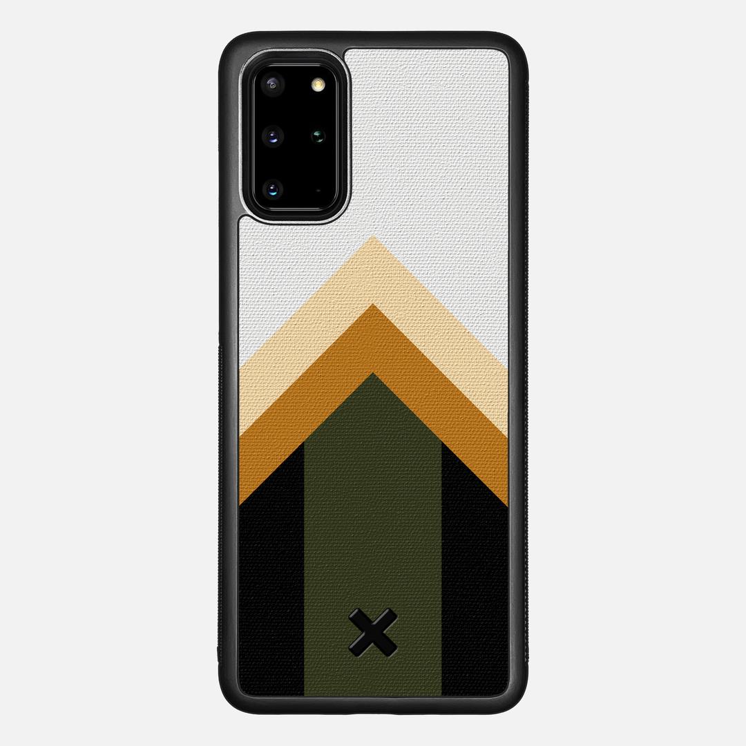 Ascent Case for the Samsung Galaxy S20 Plus featuring a UV Printed Cotton Canvas backer with the Keyway X Mark#Phone Model_Galaxy S20 Plus