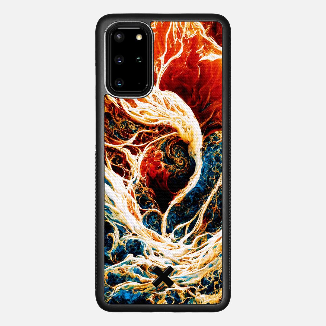 Evolve Case for the Samsung Galaxy S20 Plus featuring a UV Printed Cotton Canvas backer with the Keyway X Mark#Phone Model_Galaxy S20 Plus