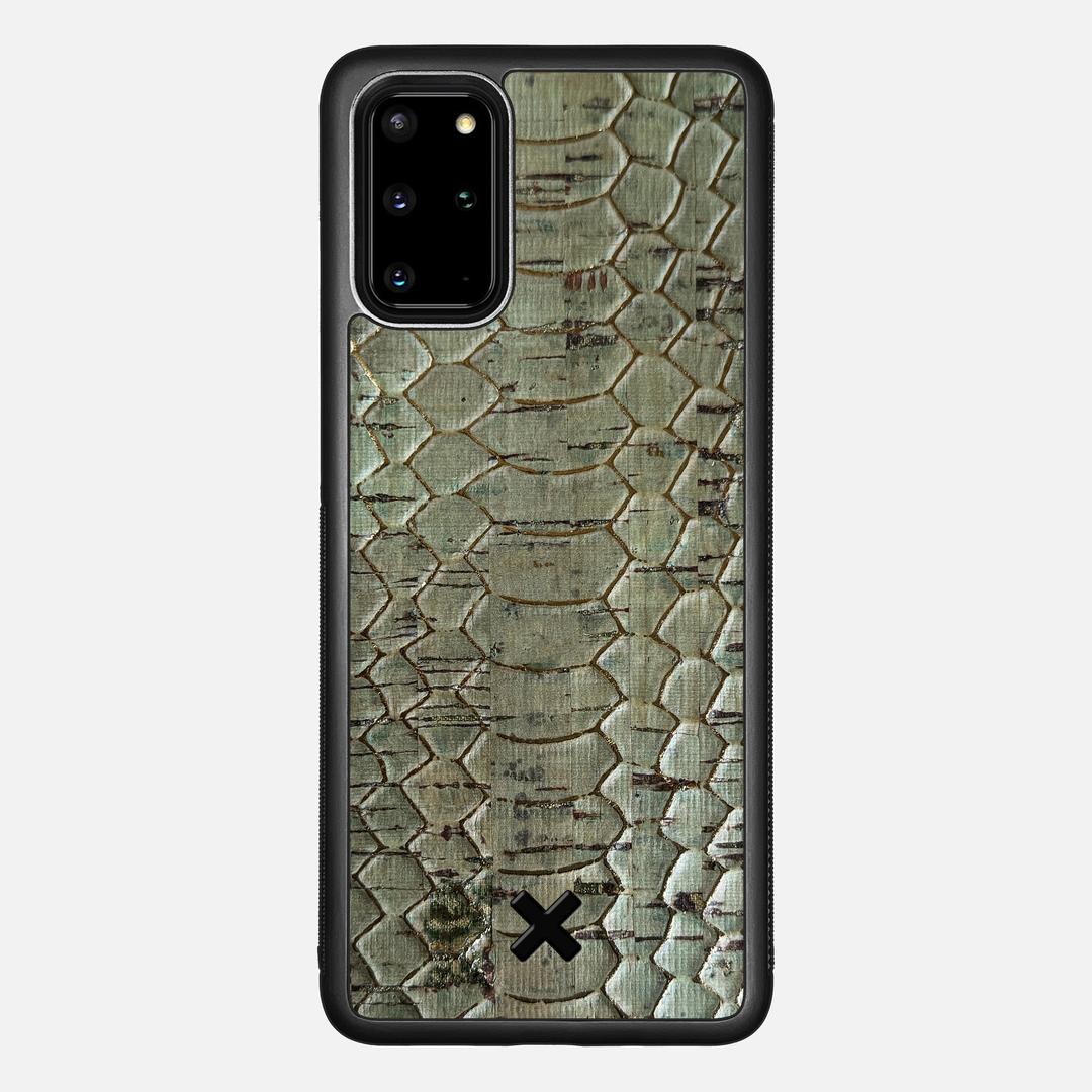 Python Cork Case for the Samsung Galaxy S20 Plus featuring a Genuine Cork backer with the Keyway X Mark#Phone Model_Galaxy S20 Plus