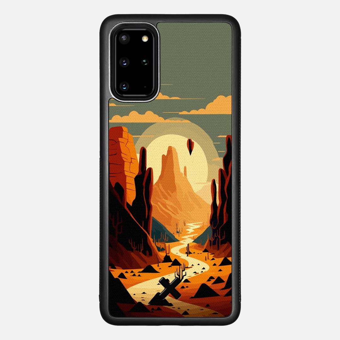 Terra Case for the Samsung Galaxy S20 Plus featuring a UV Printed Cotton Canvas backer with the Keyway X Mark#Phone Model_Galaxy S20 Plus