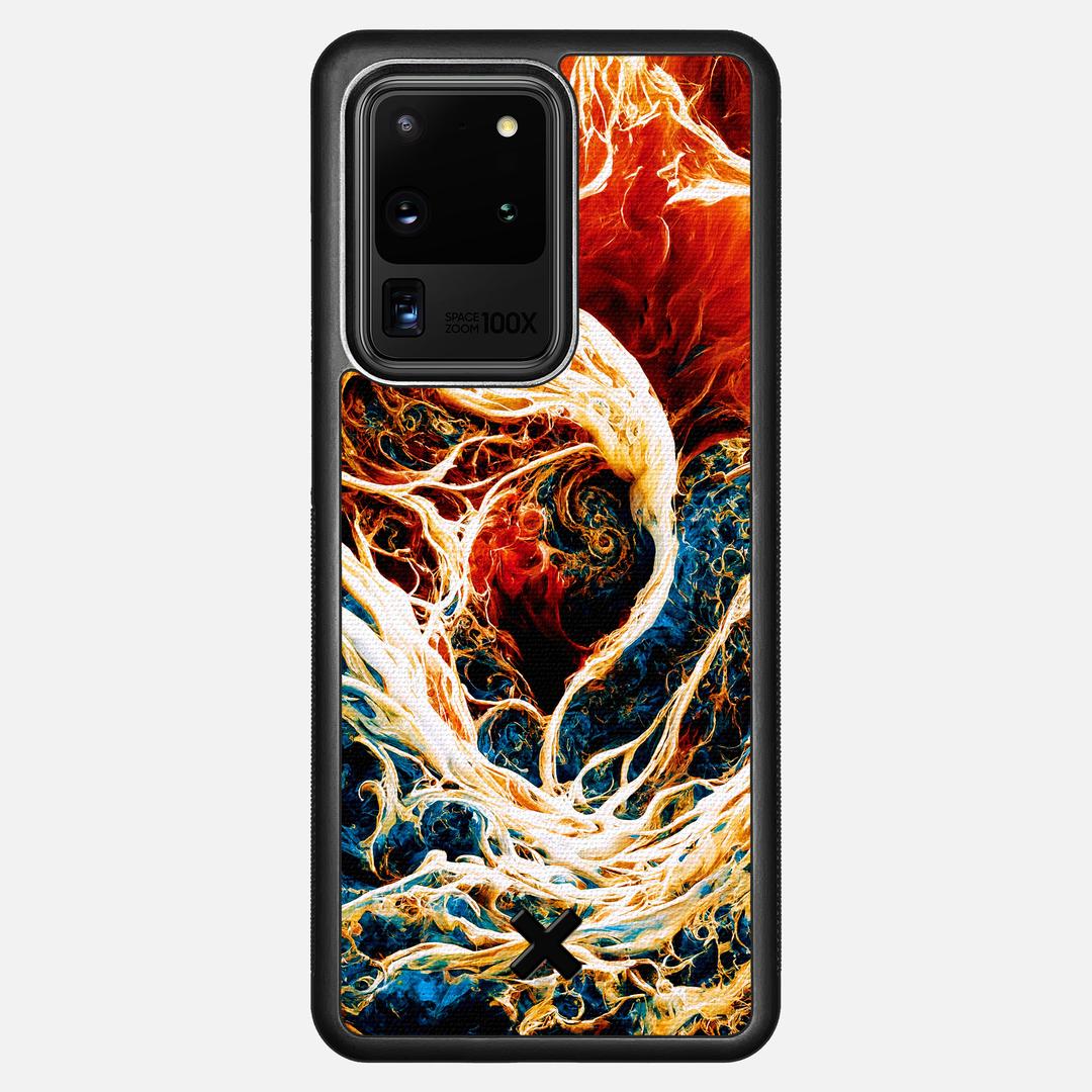 Evolve Case for the Samsung Galaxy S20 Ultra featuring a UV Printed Cotton Canvas backer with the Keyway X Mark#Phone Model_Galaxy S20 Ultra
