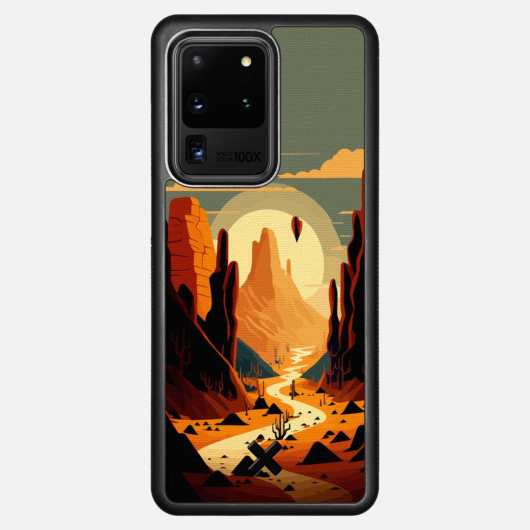 Terra Case for the Samsung Galaxy S20 Ultra featuring a UV Printed Cotton Canvas backer with the Keyway X Mark#Phone Model_Galaxy S20 Ultra