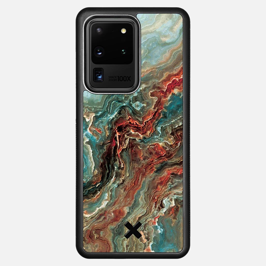 Verona Case for the Samsung Galaxy S20 Ultra featuring a UV Printed Wenge Wood backer with the Keyway X Mark#Phone Model_Galaxy S20 Ultra