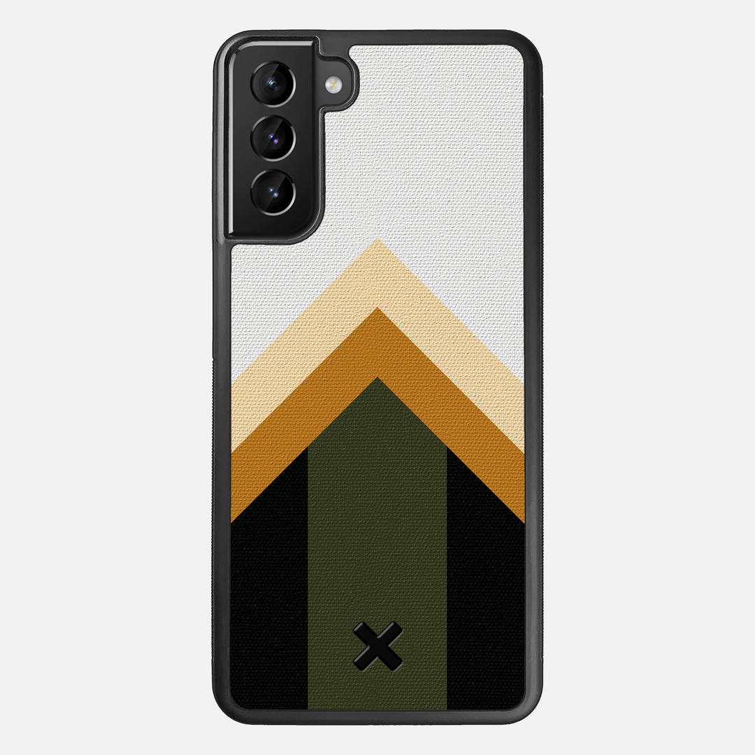 Ascent Case for the Samsung Galaxy S21 Plus featuring a UV Printed Cotton Canvas backer with the Keyway X Mark#Phone Model_Galaxy S21 Plus