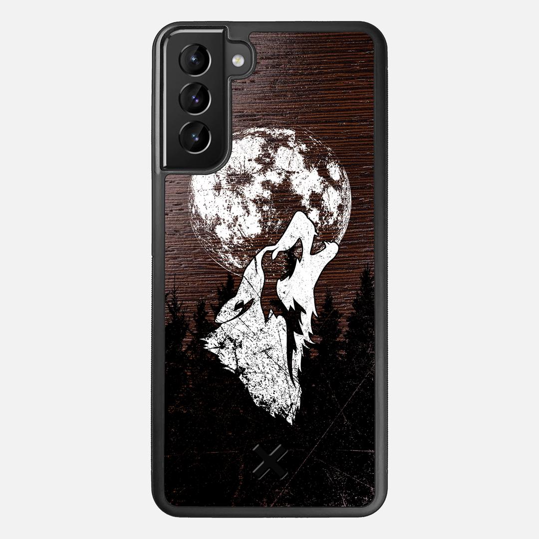 Howl Case for the Samsung Galaxy S21 Plus featuring a UV Printed Wenge Wood backer with the Keyway X Mark#Phone Model_Galaxy S21 Plus