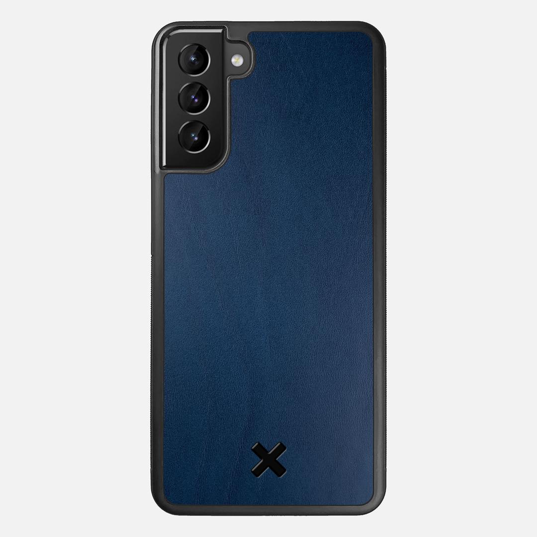 Midnight Leather Case for the Samsung Galaxy S21 Plus featuring a Genuine Leather backer with the Keyway X Mark#Phone Model_Galaxy S21 Plus