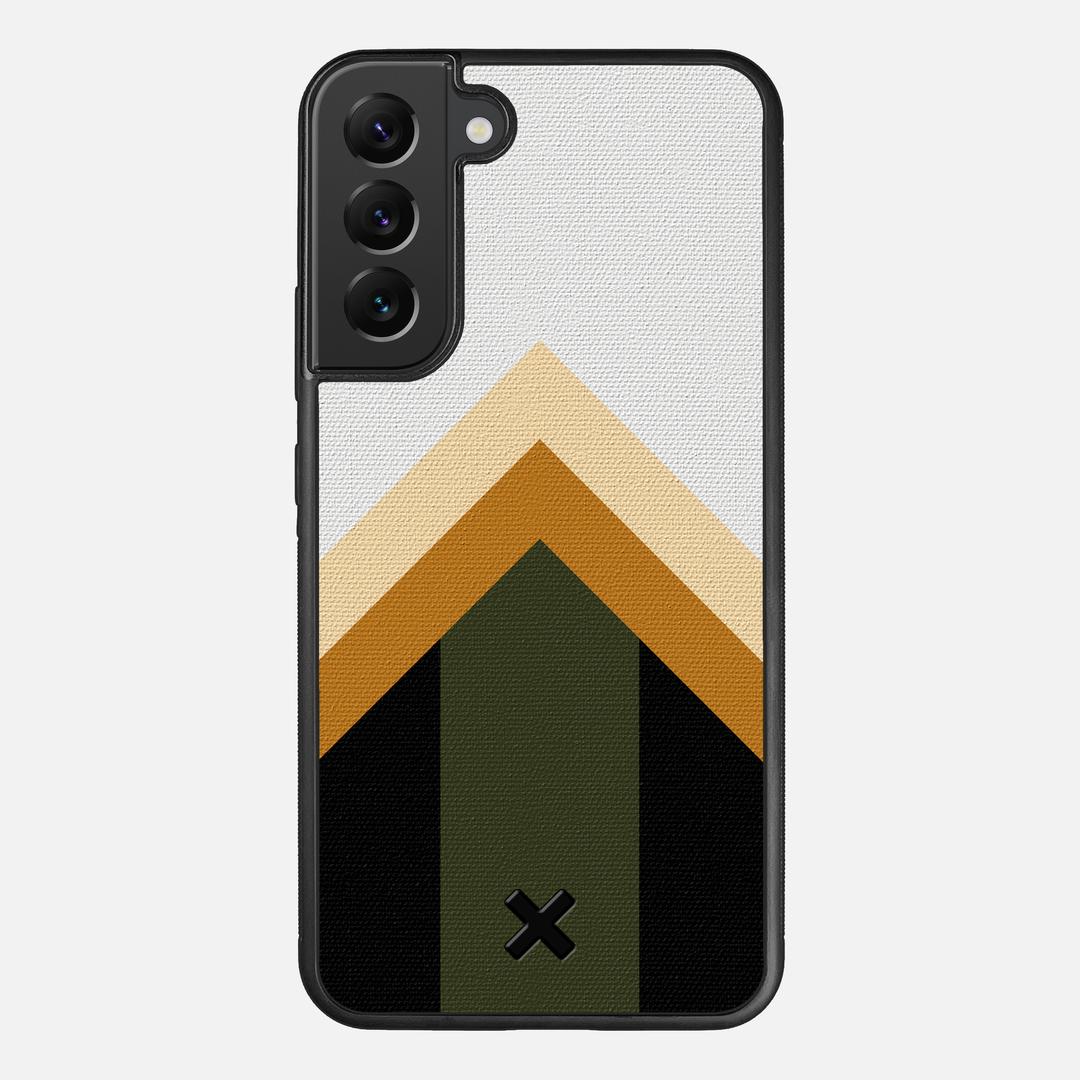 Ascent Case for the Samsung Galaxy S22 Plus featuring a UV Printed Cotton Canvas backer with the Keyway X Mark#Phone Model_Galaxy S22 Plus