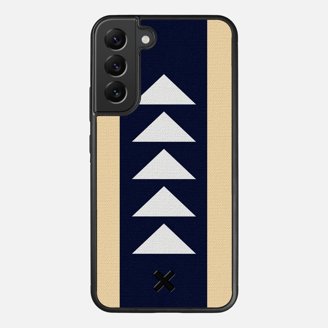Track Case for the Samsung Galaxy S22 Plus featuring a UV Printed Cotton Canvas backer with the Keyway X Mark#Phone Model_Galaxy S22 Plus