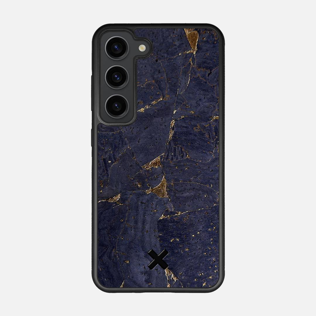 Quartz Cork Case for the Samsung Galaxy S23 featuring a Genuine Cork backer with the Keyway X Mark#Phone Model_Galaxy S23