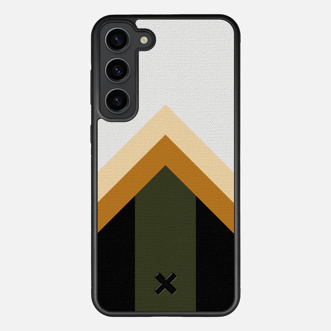 Ascent Case for the Samsung Galaxy S23 Plus featuring a UV Printed Cotton Canvas backer with the Keyway X Mark#Phone Model_Galaxy S23 Plus