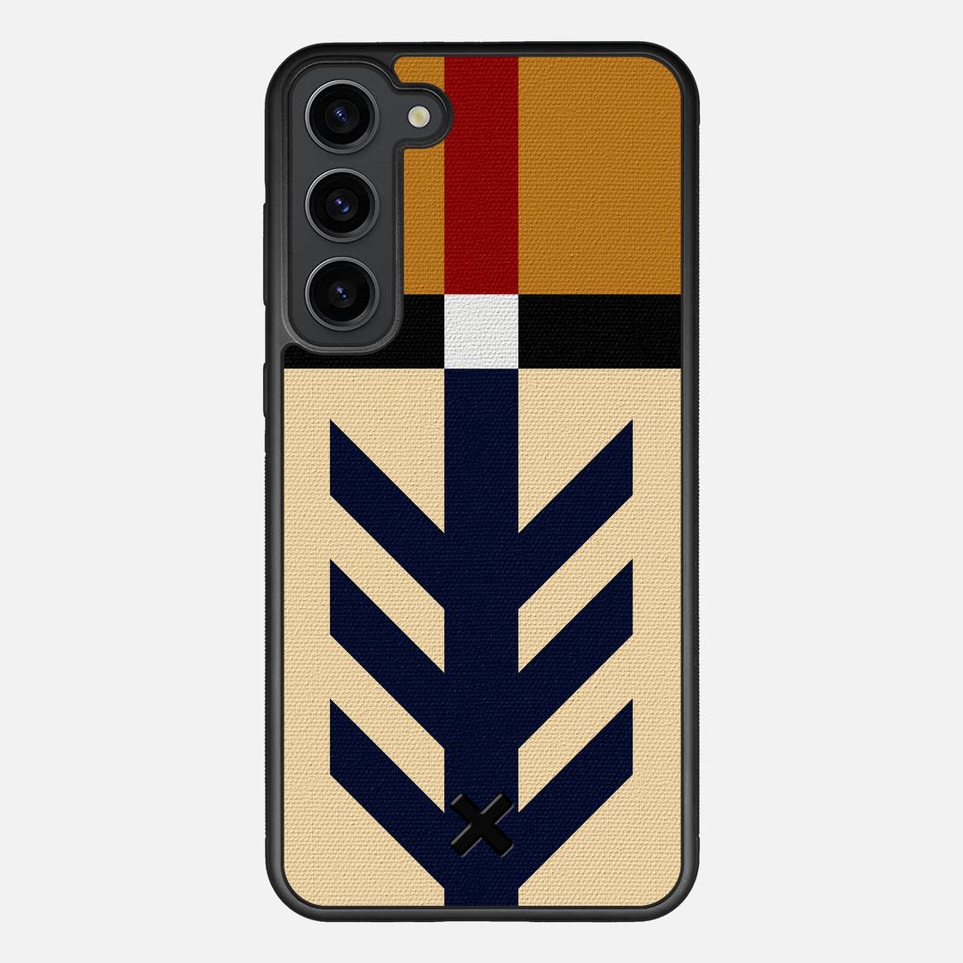 Trail Case for the Samsung Galaxy S23 Plus featuring a UV Printed Cotton Canvas backer with the Keyway X Mark#Phone Model_Galaxy S23 Plus