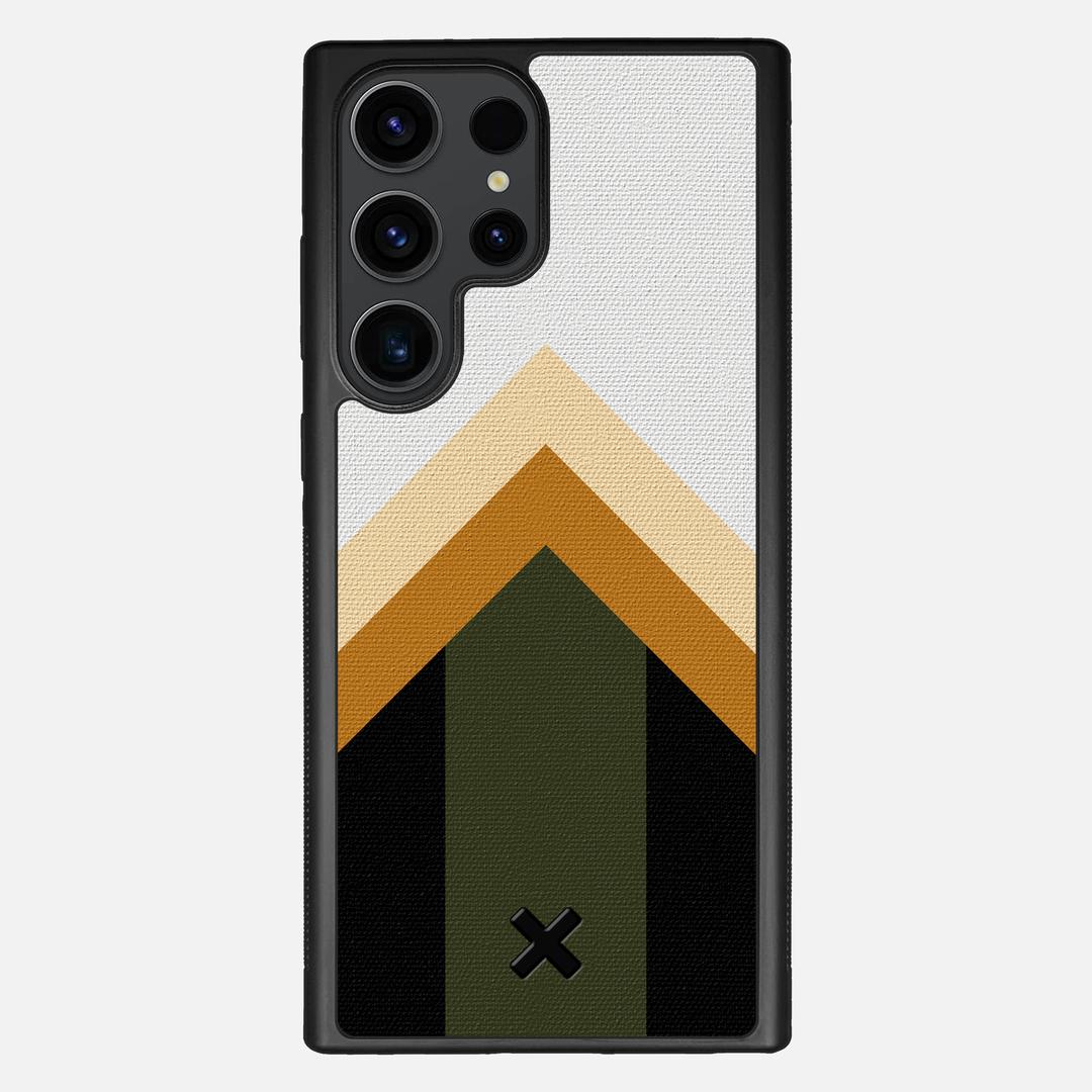 Ascent Case for the Samsung Galaxy S23 Ultra featuring a UV Printed Cotton Canvas backer with the Keyway X Mark#Phone Model_Galaxy S23 Ultra