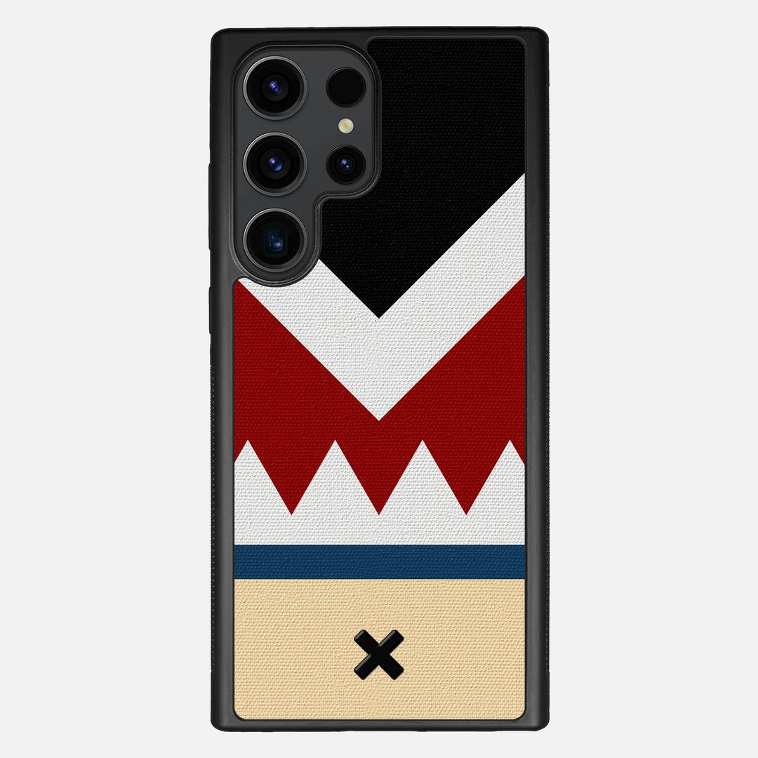 Cove Case for the Samsung Galaxy S23 Ultra featuring a UV Printed Cotton Canvas backer with the Keyway X Mark#Phone Model_Galaxy S23 Ultra