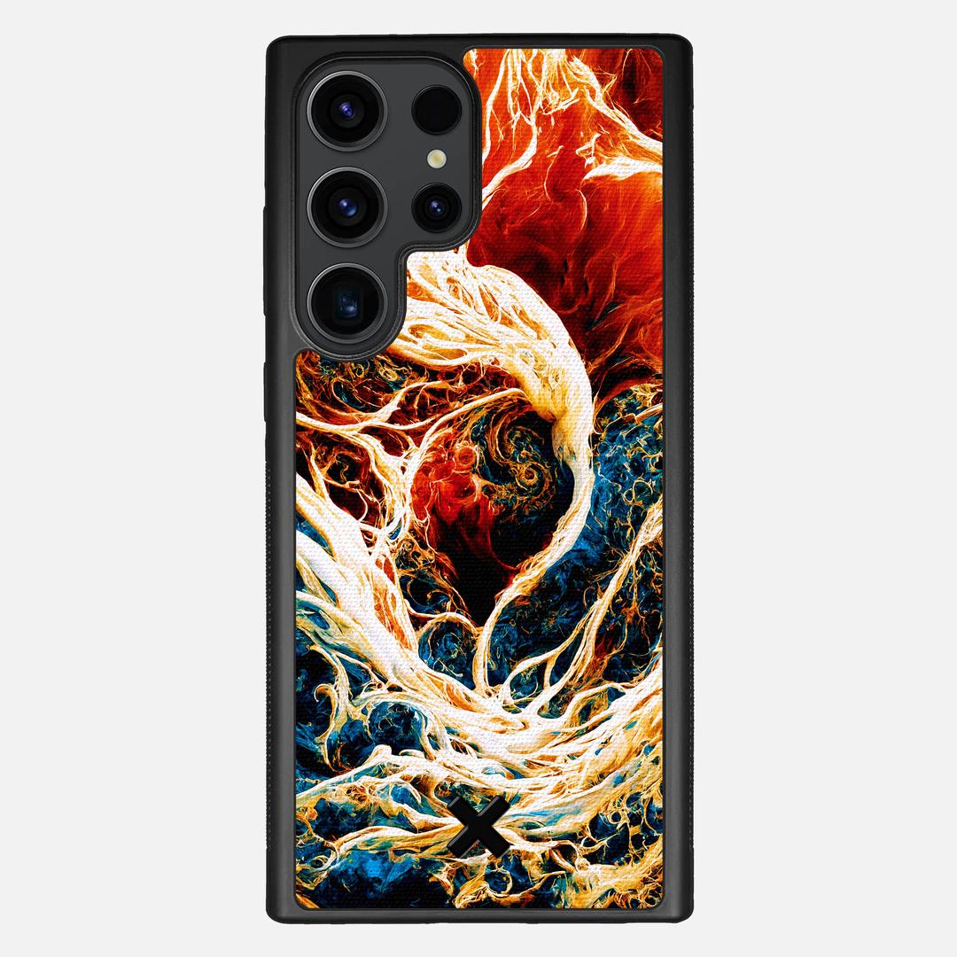 Evolve Case for the Samsung Galaxy S23 Ultra featuring a UV Printed Cotton Canvas backer with the Keyway X Mark#Phone Model_Galaxy S23 Ultra