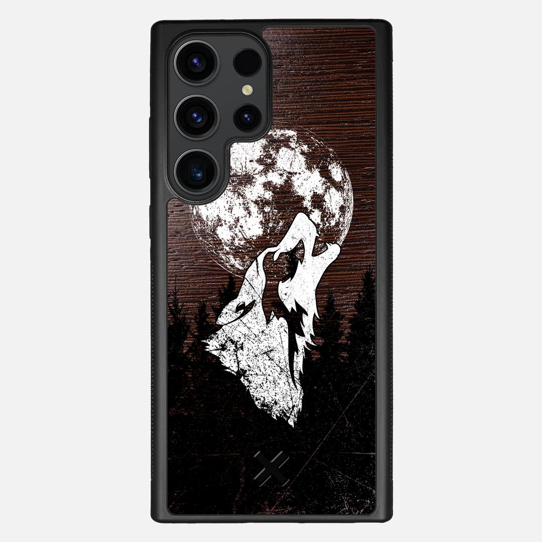 Howl Case for the Samsung Galaxy S23 Ultra featuring a UV Printed Wenge Wood backer with the Keyway X Mark#Phone Model_Galaxy S23 Ultra
