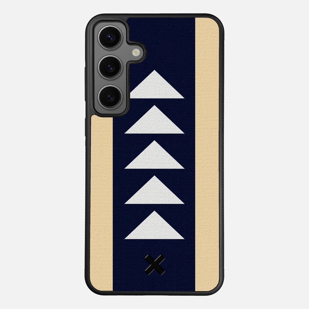 Track Case for the Samsung Galaxy S24 Plus featuring a UV Printed Cotton Canvas backer with the Keyway X Mark#Phone Model_Galaxy S24 Plus