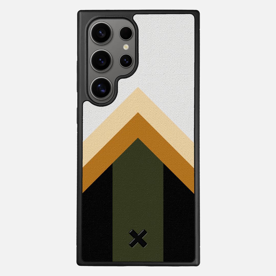 Ascent Case for the Samsung Galaxy S24 Ultra featuring a UV Printed Cotton Canvas backer with the Keyway X Mark#Phone Model_Galaxy S24 Ultra