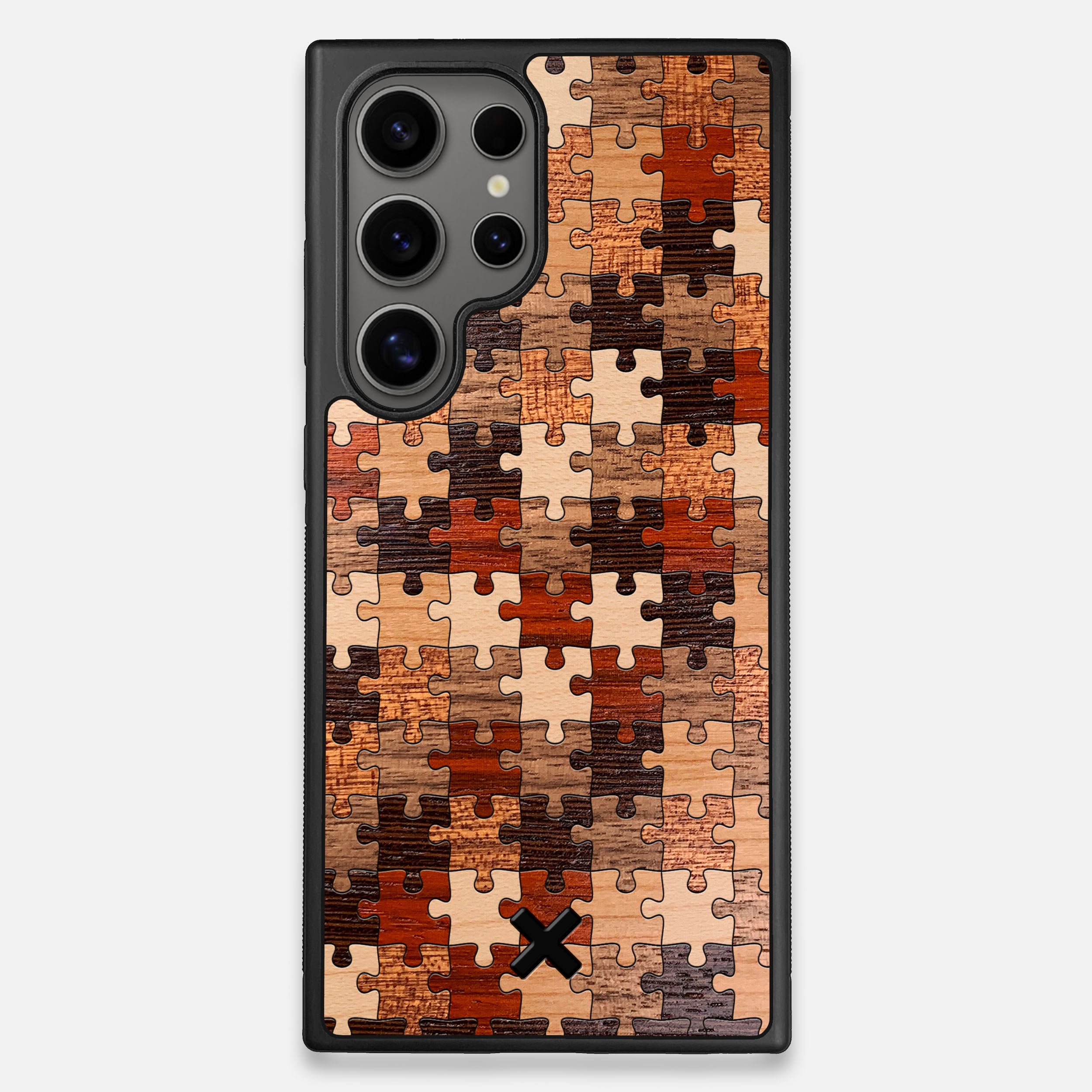 TPU/PC Sides of the Puzzle Wood Galaxy S25 Ultra Case by Keyway Designs