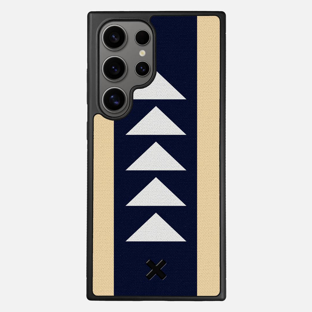 Track Case for the Samsung Galaxy S24 Ultra featuring a UV Printed Cotton Canvas backer with the Keyway X Mark#Phone Model_Galaxy S24 Ultra