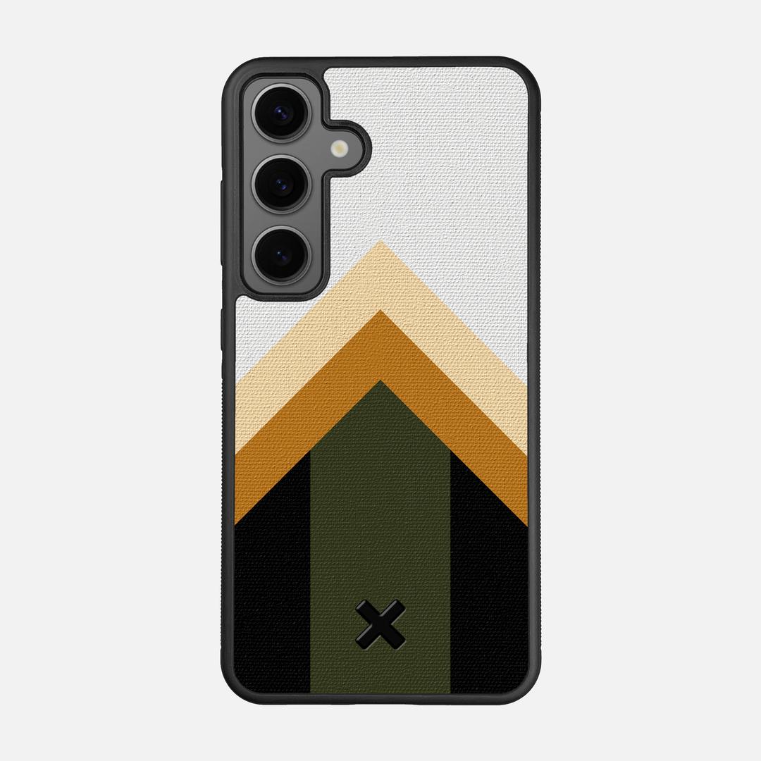 Ascent Case for the Samsung Galaxy S25 featuring a UV Printed Cotton Canvas backer with the Keyway X Mark#Phone Model_Galaxy S25