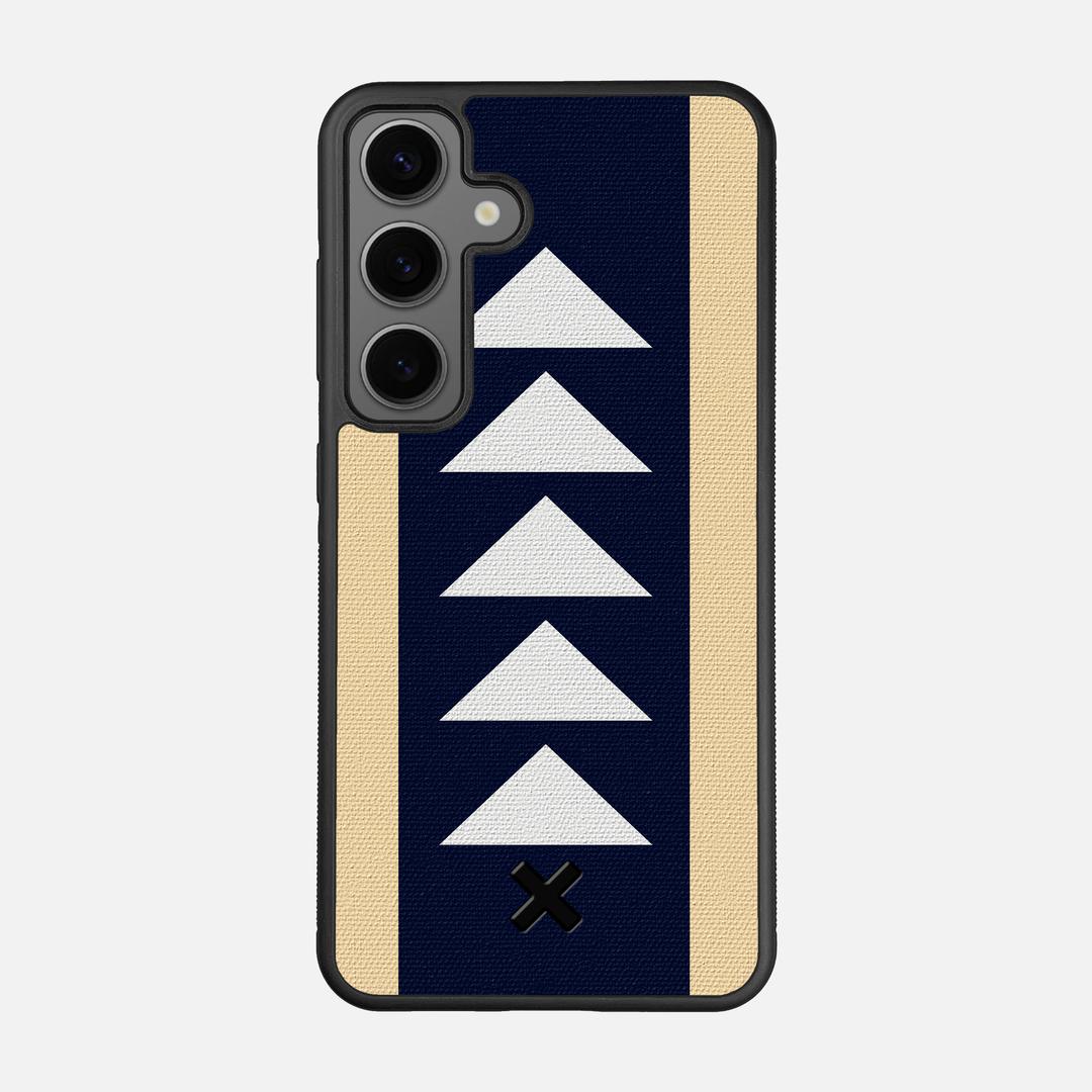 Track Case for the Samsung Galaxy S25 featuring a UV Printed Cotton Canvas backer with the Keyway X Mark#Phone Model_Galaxy S25