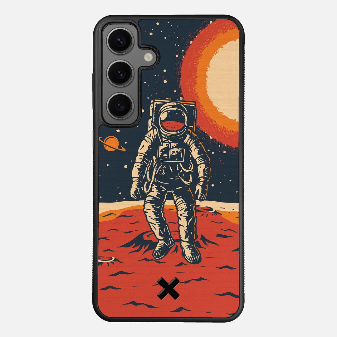 Cosmo Case for the Samsung Galaxy S25 Plus featuring a UV Printed Wenge Wood backer with the Keyway X Mark#Phone Model_Galaxy S25 Plus