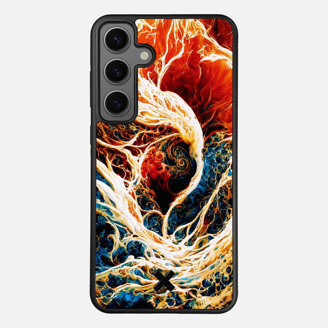 Evolve Case for the Samsung Galaxy S25 Plus featuring a UV Printed Cotton Canvas backer with the Keyway X Mark#Phone Model_Galaxy S25 Plus