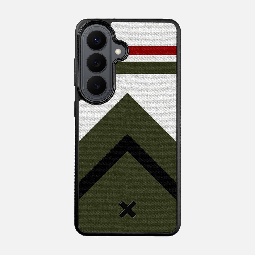 Peak Case for the Samsung Galaxy S26 featuring a UV Printed Cotton Canvas backer with the Keyway X Mark#Phone Model_Galaxy S26