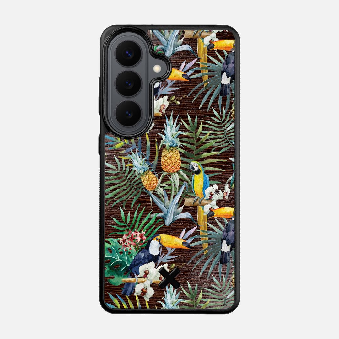 Tropic Case for the Samsung Galaxy S26 featuring a UV Printed and Wenge Wood backer with the Keyway X Mark#Phone Model_Galaxy S26