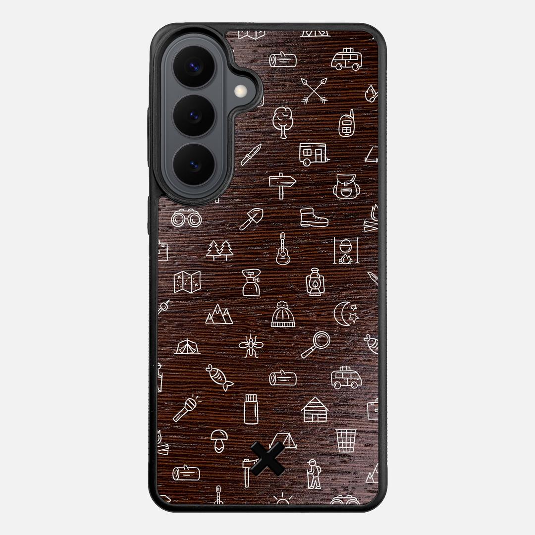 Gear Case for the Samsung Galaxy S26 Plus featuring a UV Printed Wenge Wood backer with the Keyway X Mark#Phone Model_Galaxy S26 Plus