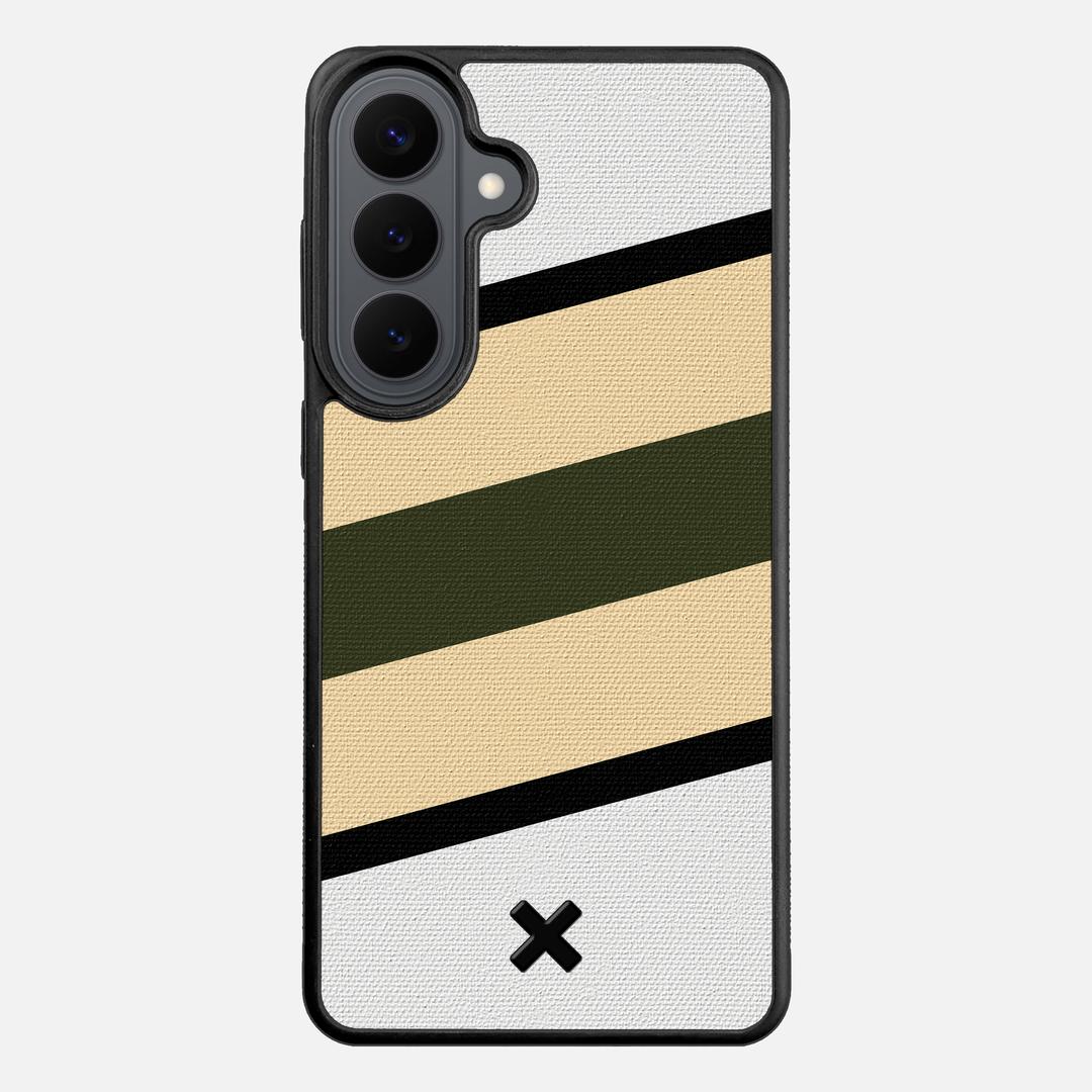 Ridge Case for the Samsung Galaxy S26 Plus featuring a UV Printed Cotton Canvas backer with the Keyway X Mark#Phone Model_Galaxy S26 Plus