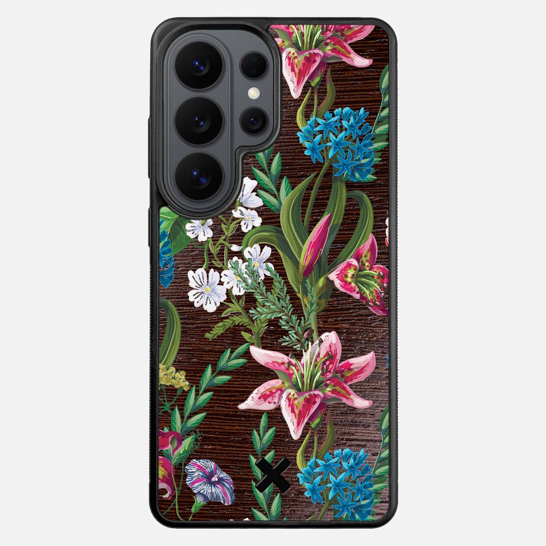 Stargazer Case for the Samsung Galaxy S26 Ultra featuring a UV Printed Wenge Wood backer with the Keyway X Mark#Phone Model_Galaxy S26 Ultra