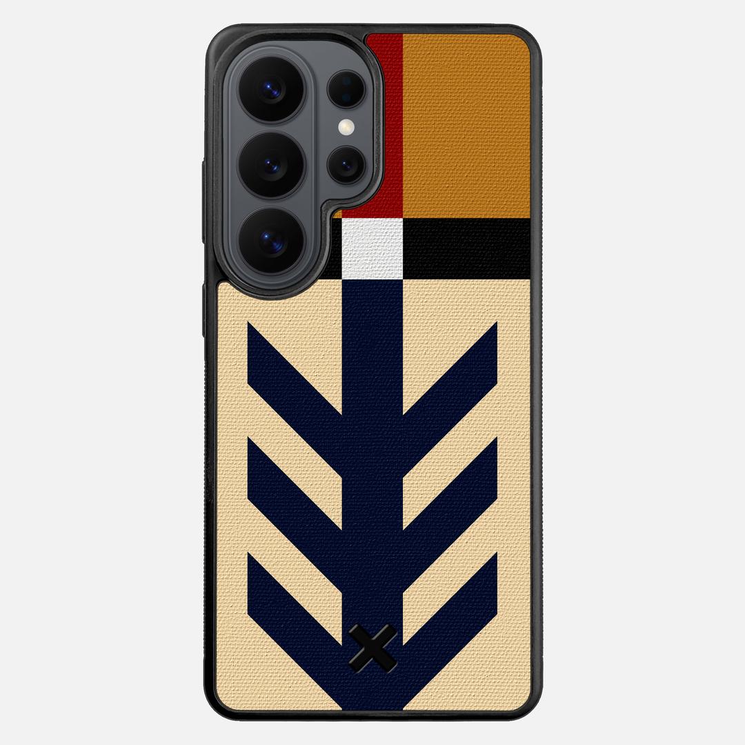 Trail Case for the Samsung Galaxy S26 Ultra featuring a UV Printed Cotton Canvas backer with the Keyway X Mark#Phone Model_Galaxy S26 Ultra