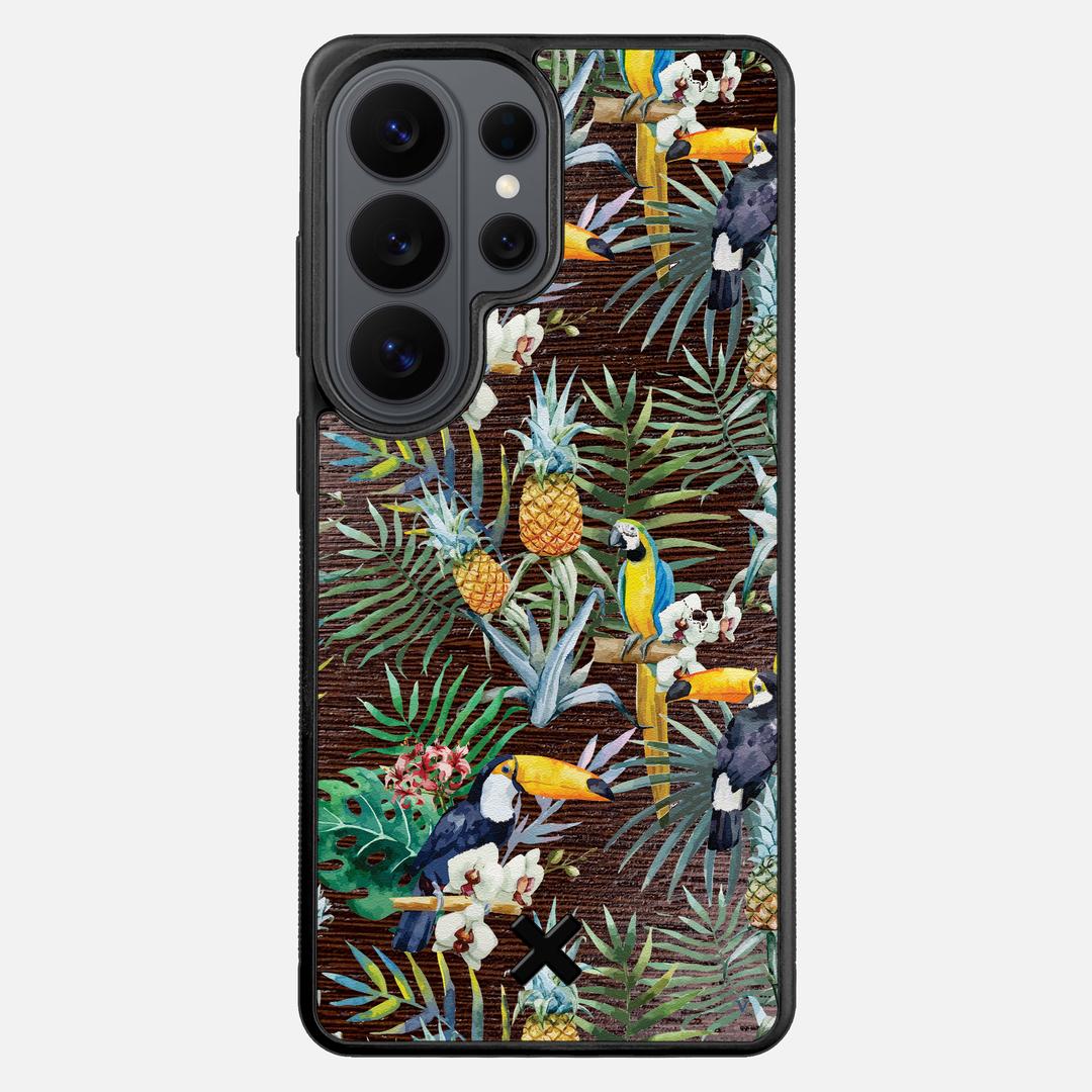 Tropic Case for the Samsung Galaxy S26 Ultra featuring a UV Printed and Wenge Wood backer with the Keyway X Mark#Phone Model_Galaxy S26 Ultra