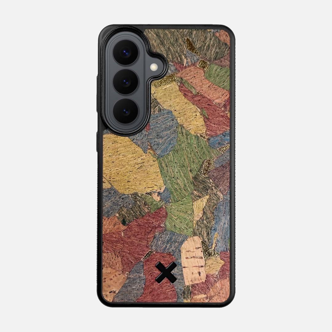 Terrazzo Cork Case for the Samsung Galaxy S26 featuring a Genuine Cork backer with the Keyway X Mark#Phone Model_Galaxy S26
