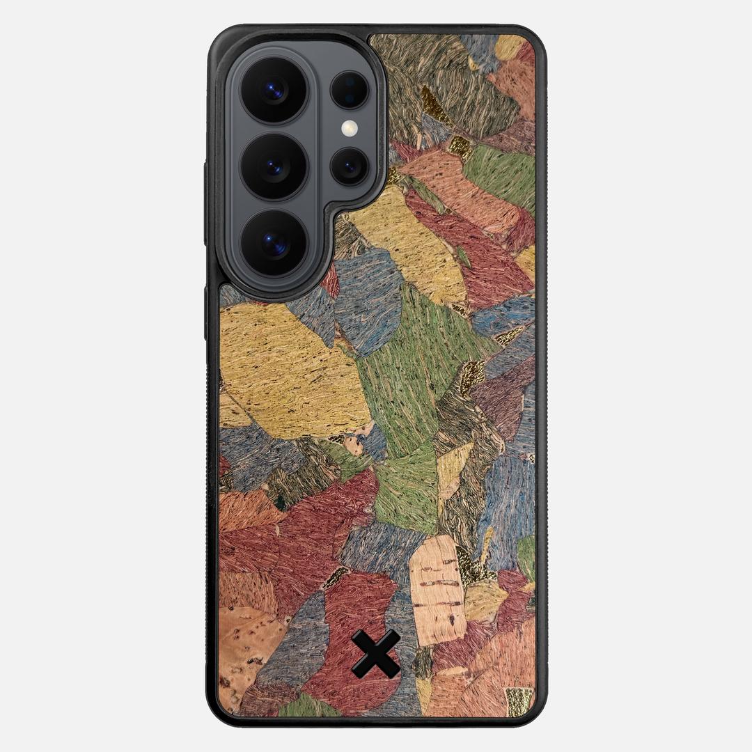 Terrazzo Cork Case for the Samsung Galaxy S26 Ultra featuring a Genuine Cork backer with the Keyway X Mark#Phone Model_Galaxy S26 Ultra