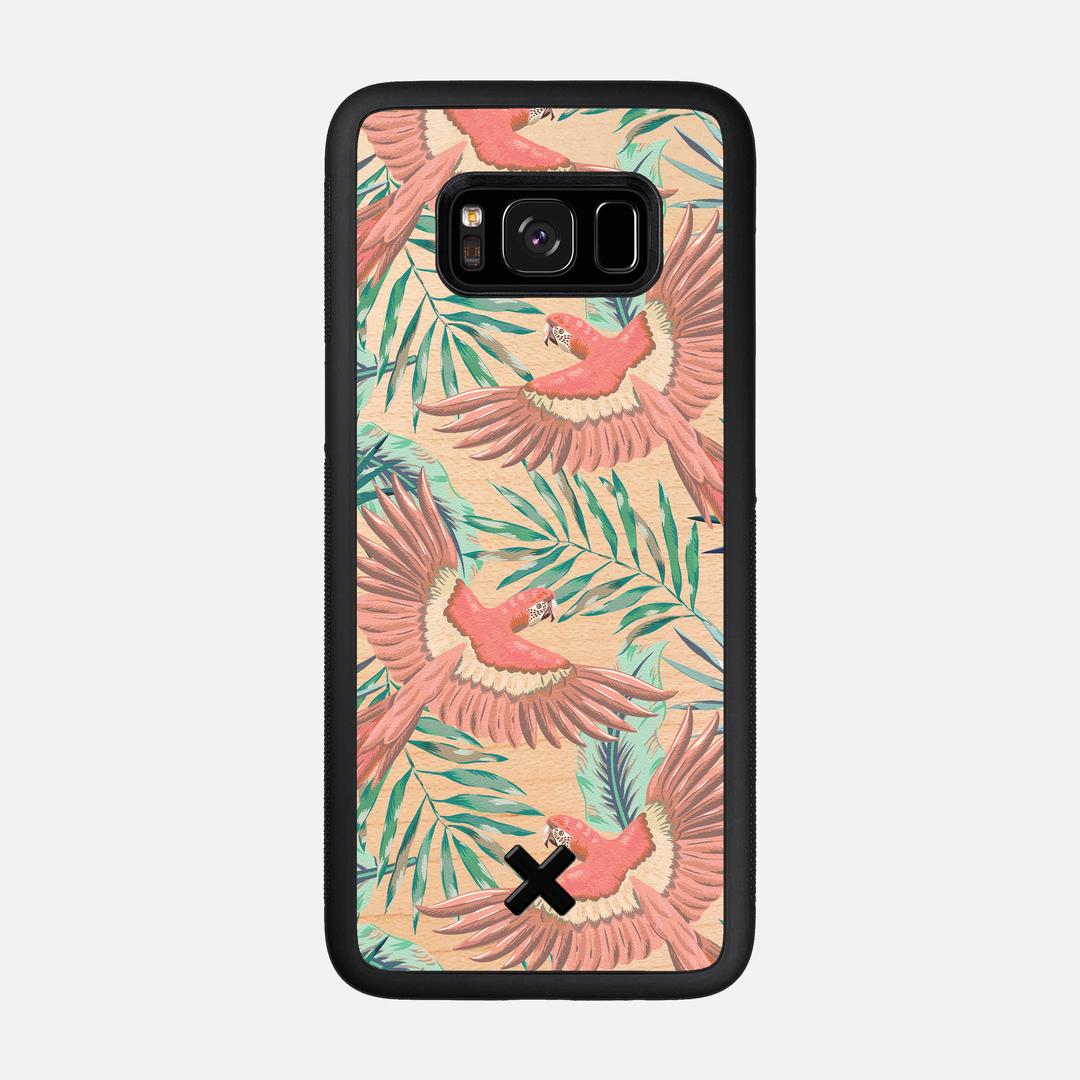 Paradise Case for the Samsung Galaxy S8 featuring a UV Printed Maple Wood backer with the Keyway X Mark#Phone Model_Galaxy S8
