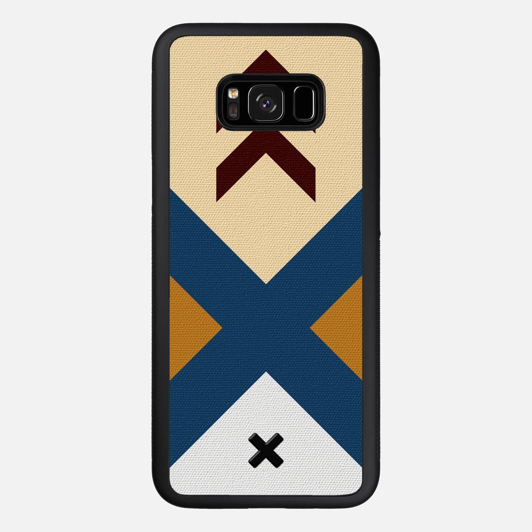 Camp Case for the Samsung Galaxy S8 Plus featuring a UV Printed Cotton Canvas backer with the Keyway X Mark#Phone Model_Galaxy S8 Plus