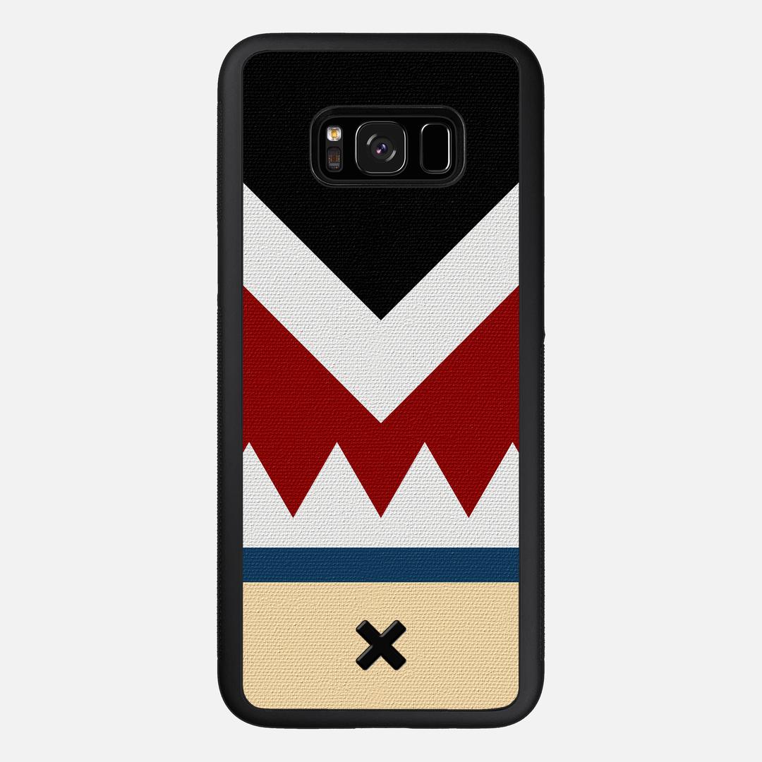 Cove Case for the Samsung Galaxy S8 Plus featuring a UV Printed Cotton Canvas backer with the Keyway X Mark#Phone Model_Galaxy S8 Plus