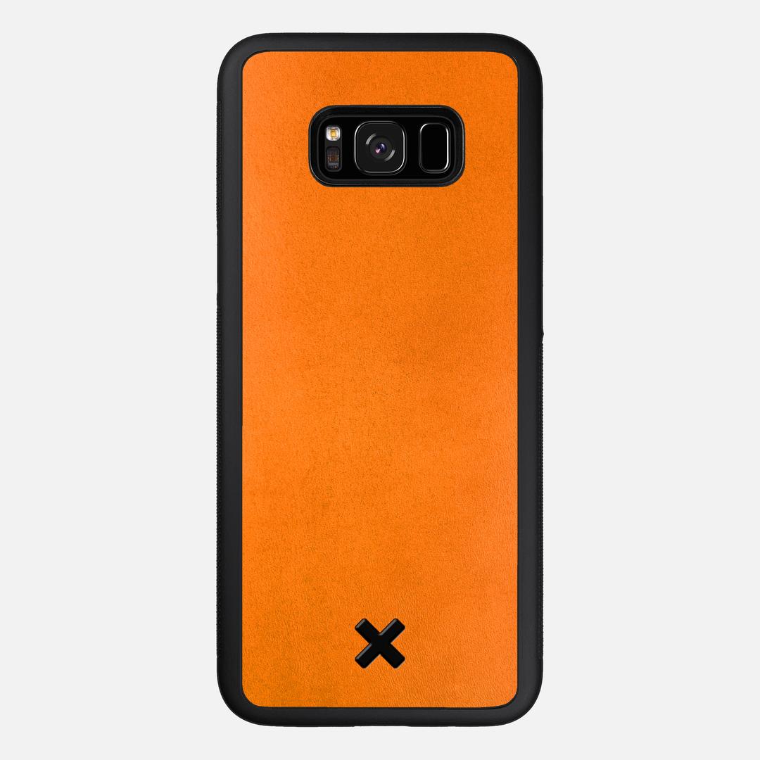 Honey Leather Case for the Samsung Galaxy S8 Plus featuring a Genuine Leather backer with the Keyway X Mark#Phone Model_Galaxy S8 Plus