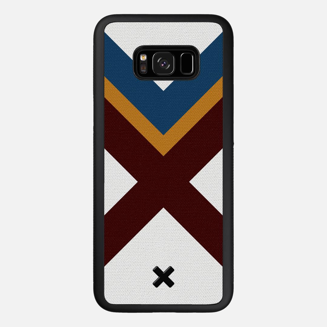 Range Case for the Samsung Galaxy S8 Plus featuring a UV Printed Cotton Canvas backer with the Keyway X Mark#Phone Model_Galaxy S8 Plus
