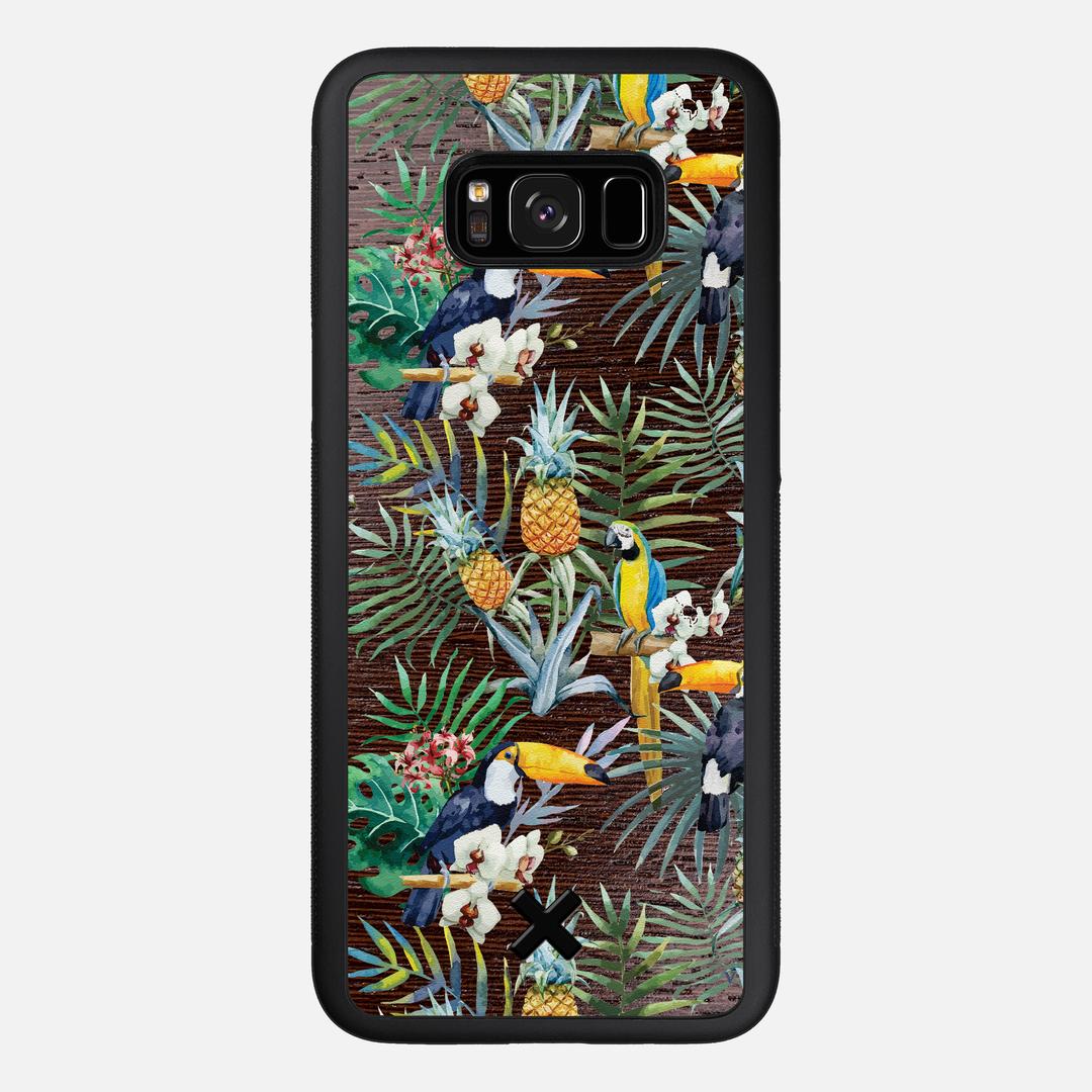 Tropic Case for the Samsung Galaxy S8 Plus featuring a UV Printed and Wenge Wood backer with the Keyway X Mark#Phone Model_Galaxy S8 Plus