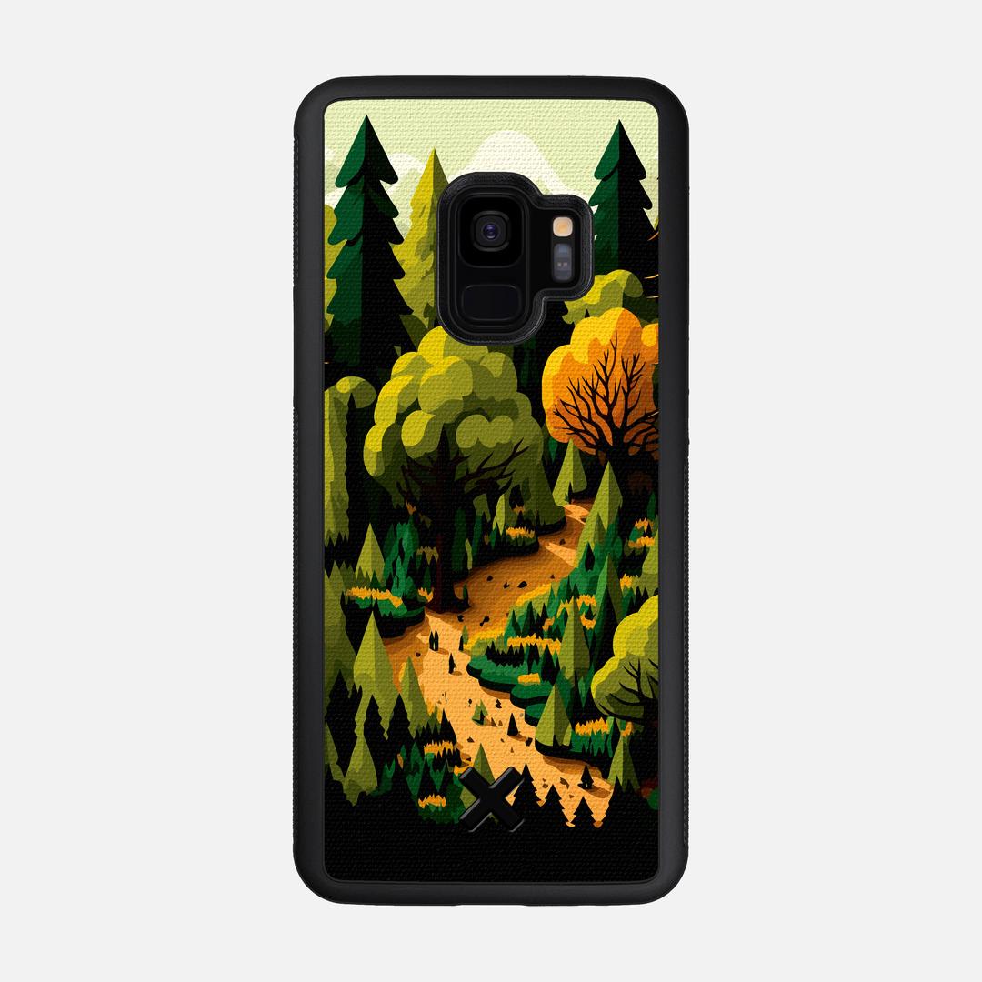 Evergreen Case for the Samsung Galaxy S9 featuring a UV Printed Cotton Canvas backer with the Keyway X Mark#Phone Model_Galaxy S9