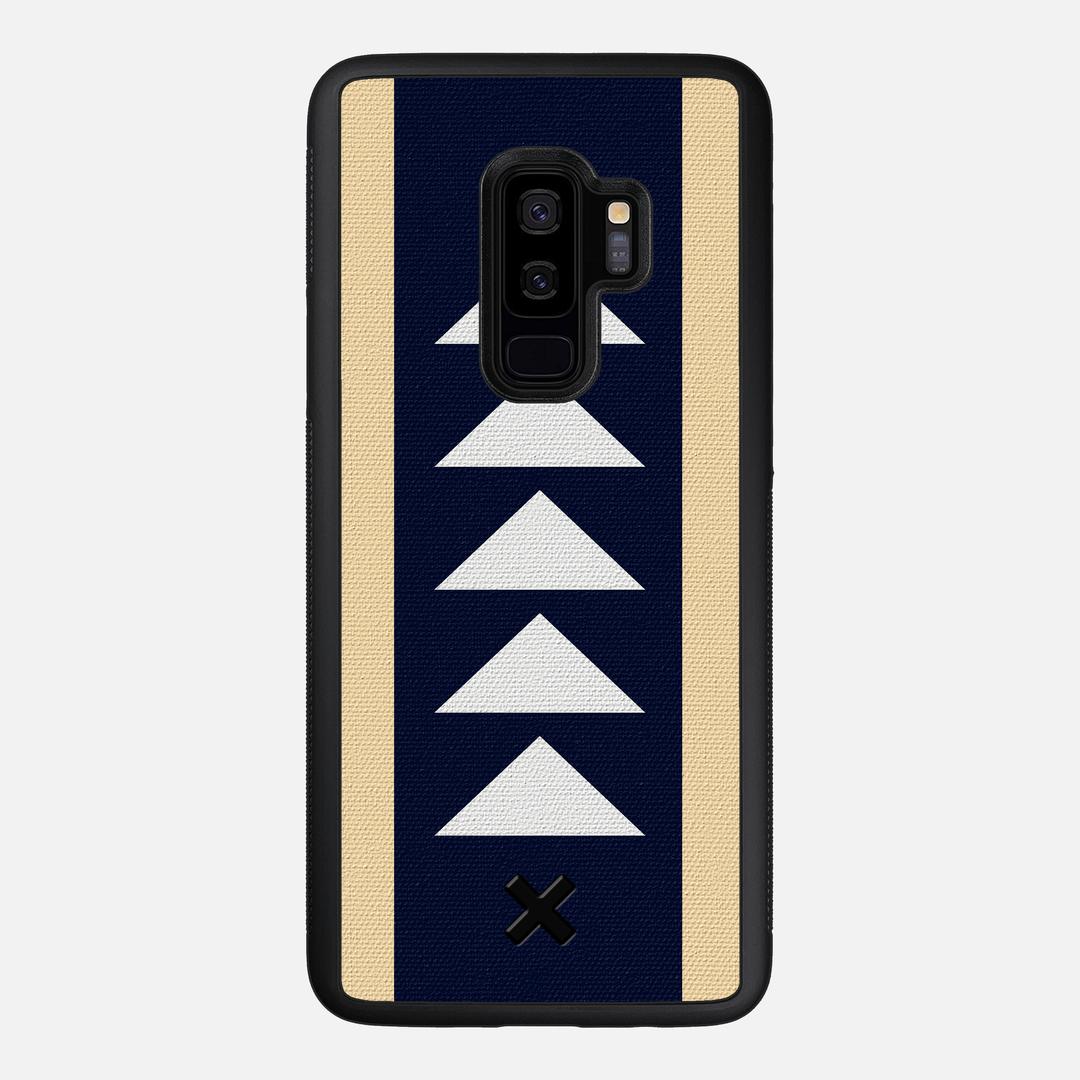 Track Case for the Samsung Galaxy S9 Plus featuring a UV Printed Cotton Canvas backer with the Keyway X Mark#Phone Model_Galaxy S9 Plus