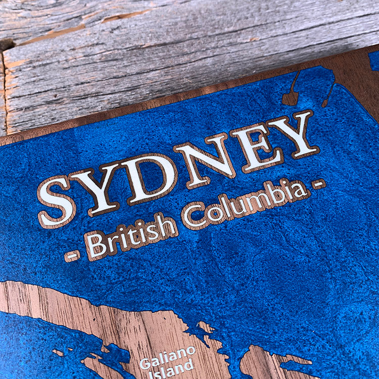 Detail of the Sidney map by Keyway