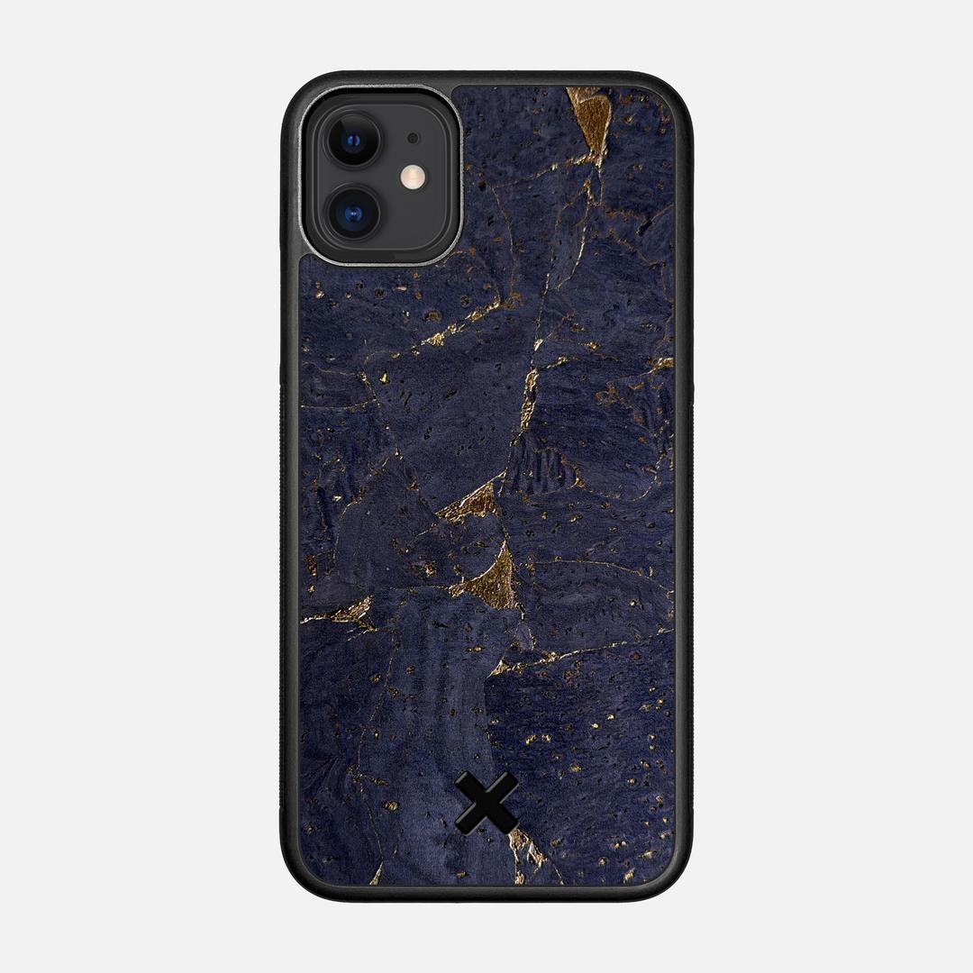 Quartz Cork Case for the Apple iPhone 11 featuring a Genuine Cork backer with the Keyway X Mark#Phone Model_iPhone 11